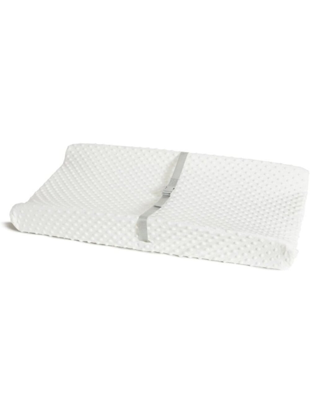 Waterproof Contoured Baby Changing Pad with Cover, Secure Grip, Wipeable